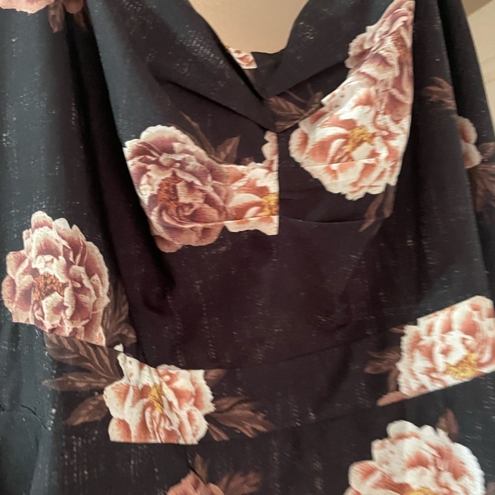 NWT City Chic floral dress size XXL 🌸 A - Picture 4 of 6